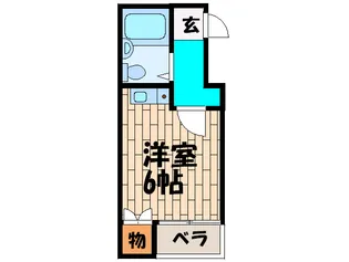 富尾マンション【2階】の間取り