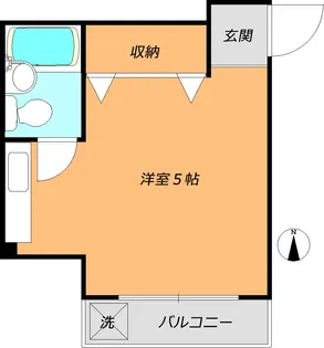 高地ビル【2階】の間取り
