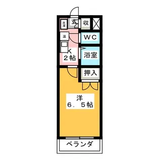 こばやしハイム【2階】の間取り