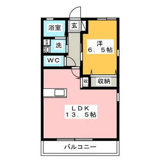 イル フィオーレ I【2階】の間取り