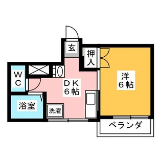 ビラ三秋【3階】の間取り
