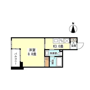 プロスペクト荻窪【1階】の間取り