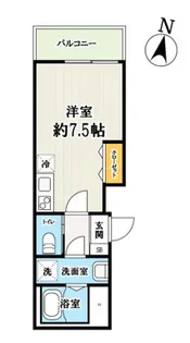 ユーフォリア東浦和【1階】の間取り