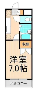 ミヤマエ弐番館【2階】の間取り