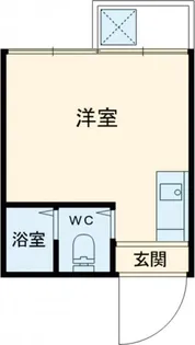 クロノス明大前【3階】の間取り