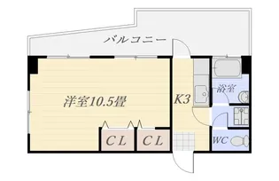 甲南ビル【5階】の間取り