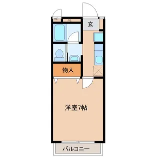 αNEXT東金第10【1階】の間取り