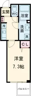 クレヴィスタ赤羽【5階】の間取り