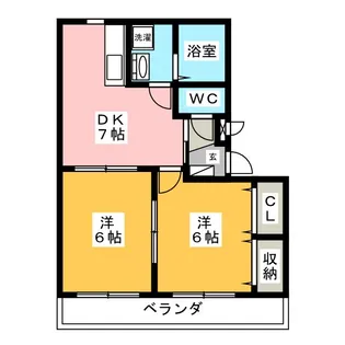 ファインコーポ21【2階】の間取り