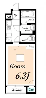クレイノセラヴィー【2階】の間取り