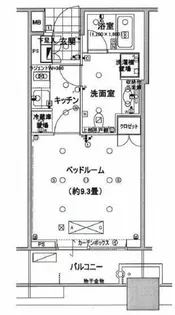 ステーションガーデンタワー【12階】の間取り