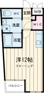 第7丸仙ハイツ【1階】の間取り