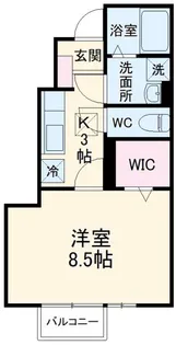 アーク・ヒルズ【1階】の間取り