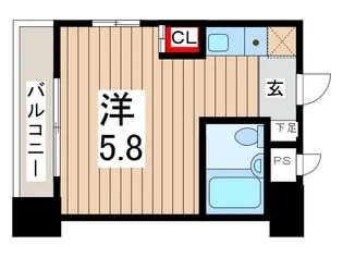 スカイコート西川口第5【5階】の間取り