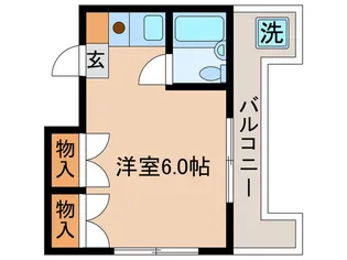 鳴鳳大廈【4階】の間取り