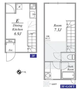 BRAVI【3階】の間取り