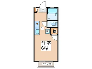 エクセル調布【1階】の間取り