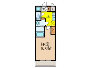 BPRレジデンス江坂【2階】の間取り