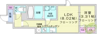 ルミナ【1階】の間取り