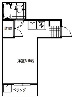 サニーヒル【2階】の間取り
