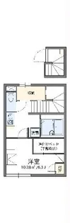 レオパレスJ【2階】の間取り