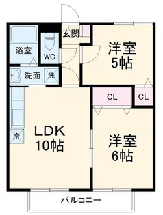 プレネージュ松代 A棟【2階】の間取り