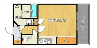 セレニテ日本橋【2階】の間取り
