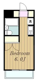 東林間MDハイツ【3階】の間取り