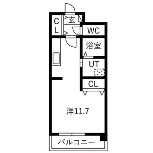 Casa Sole(カーサソーレ)【3階】の間取り