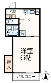ボナミ【2階】の間取り