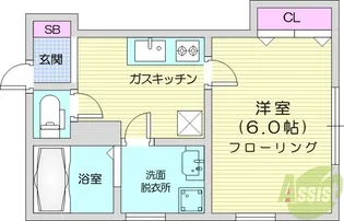 STクラウド3【2階】の間取り