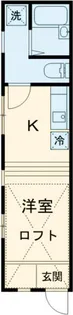メゾン ジェリーフィッシュ【1階】の間取り