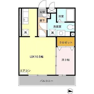 ツーファイブ【3階】の間取り