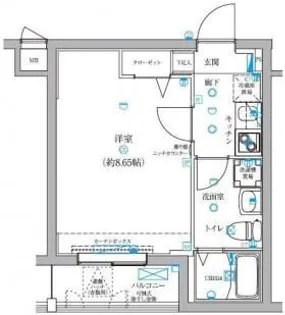 グランドエグザ親水公園I【3階】の間取り