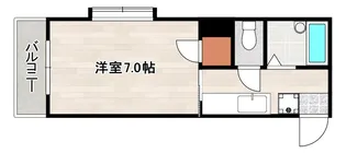 レインボー鴨池【1階】の間取り