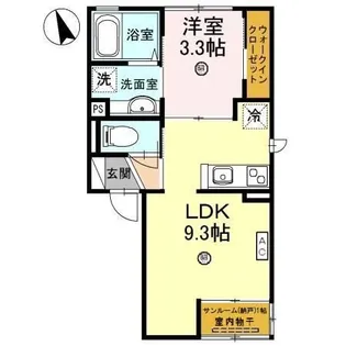 Gloria【2階】の間取り