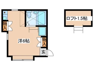 ピュアハウスIIコスモス【2階】の間取り