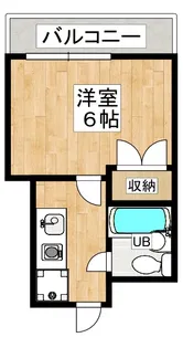Ala Sereno(アラセレーノ)【8階】の間取り