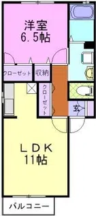トレモンテ ドルチェ【2階】の間取り