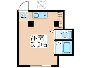コ-ポ橘【1階】の間取り