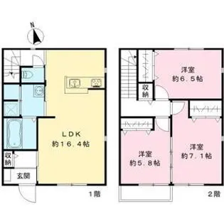 ユアメゾンkyaf青山の間取り