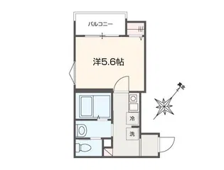 MELLAS久喜【1階】の間取り
