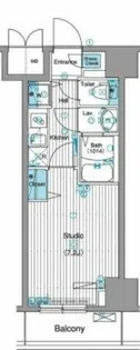 グランド・ガーラ銀座【7階】の間取り