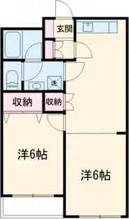 ヴィレヂ・ハピネス3 B棟【5階】の間取り