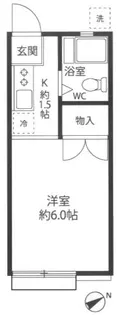 ハイツM【2階】の間取り