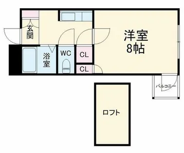 レーブ95【1階】の間取り