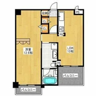大阪府豊中市西泉丘3丁目【マンション】の間取り