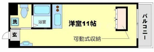 大阪府吹田市片山町1丁目【マンション】の間取り