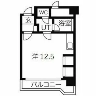 サンプラザ金山【11階】の間取り