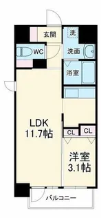 メゾンノーブル【2階】の間取り